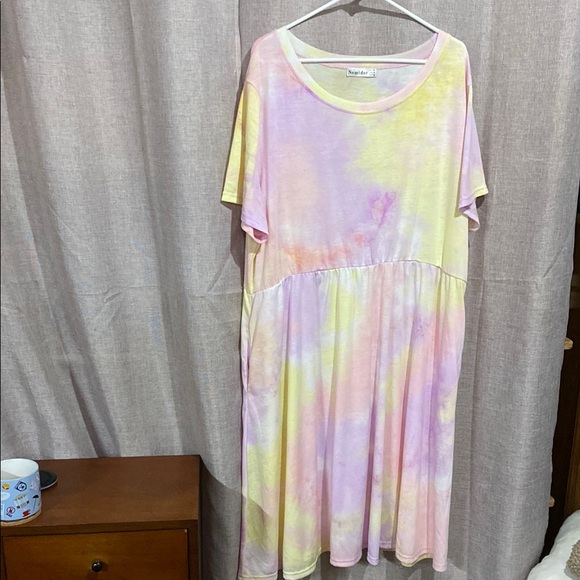Dresses & Skirts - Tie-Dye Pastel Dress